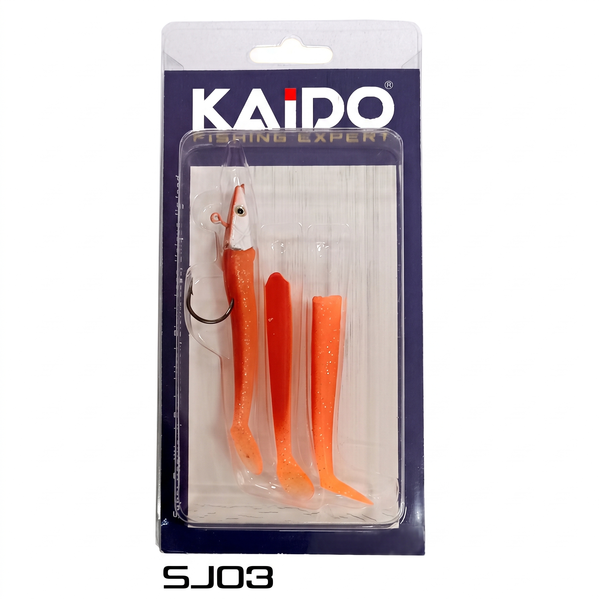 KAIDO Silicone Lure Set (75mm / 10g - 1+2 Pack)