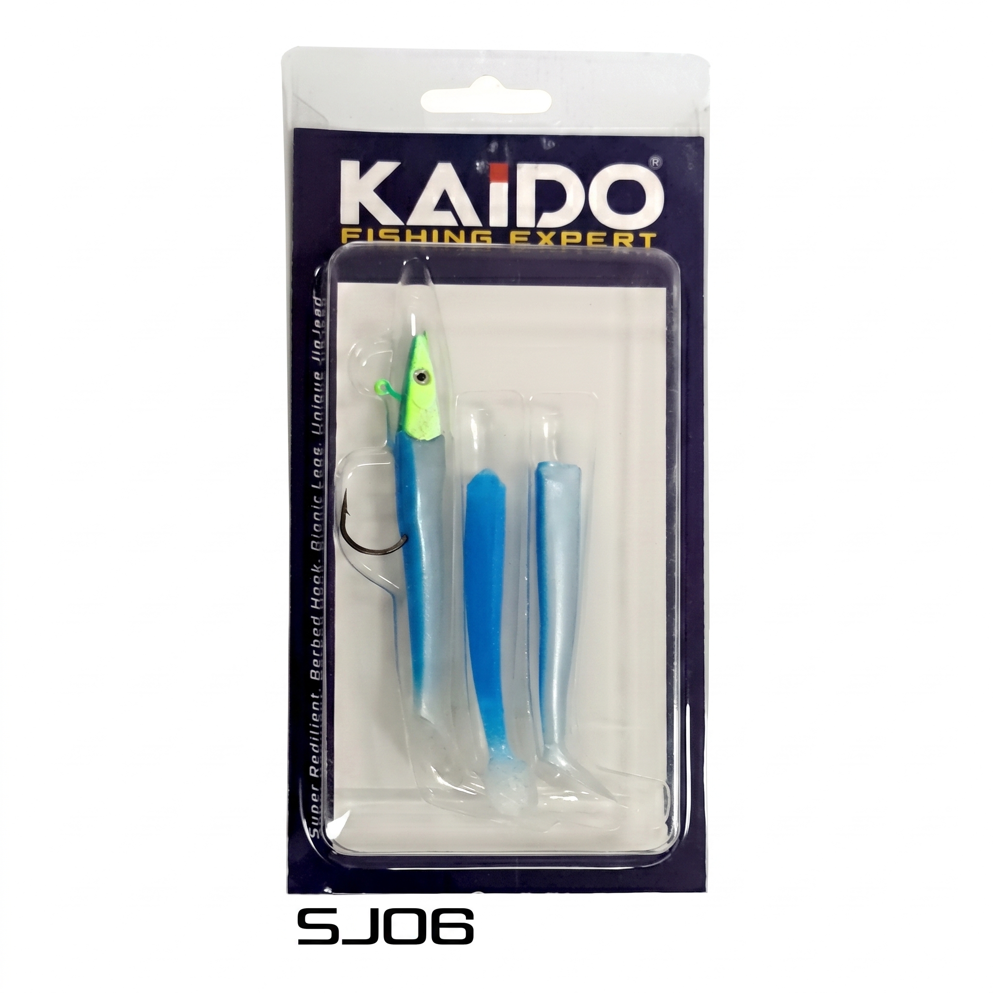 KAIDO Silicone Lure Set (75mm / 10g - 1+2 Pack)