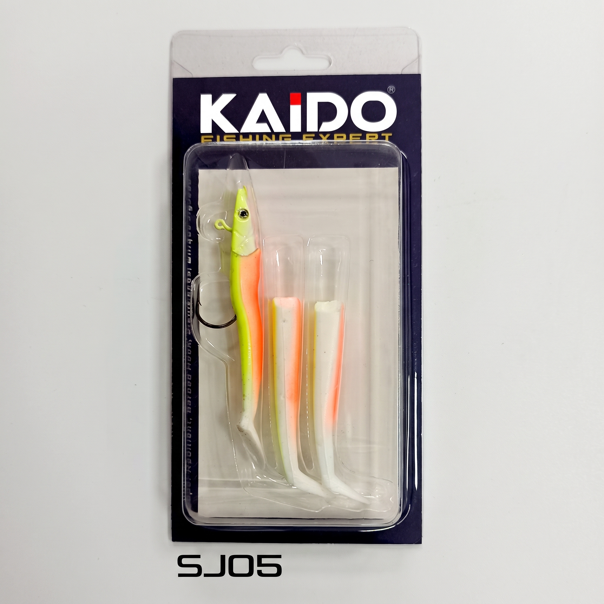 KAIDO Silicone Lure Set (75mm / 10g - 1+2 Pack)