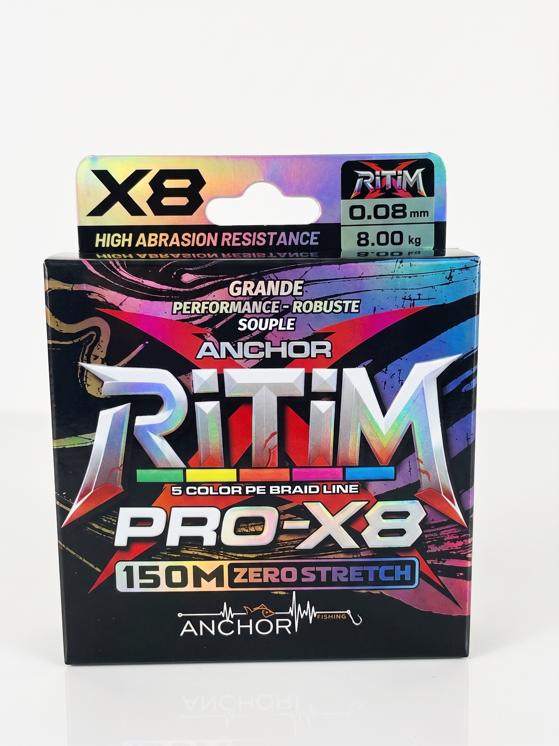 Anchor Ritim X8 150m Örgü Misina - 0.08mm / 8kg